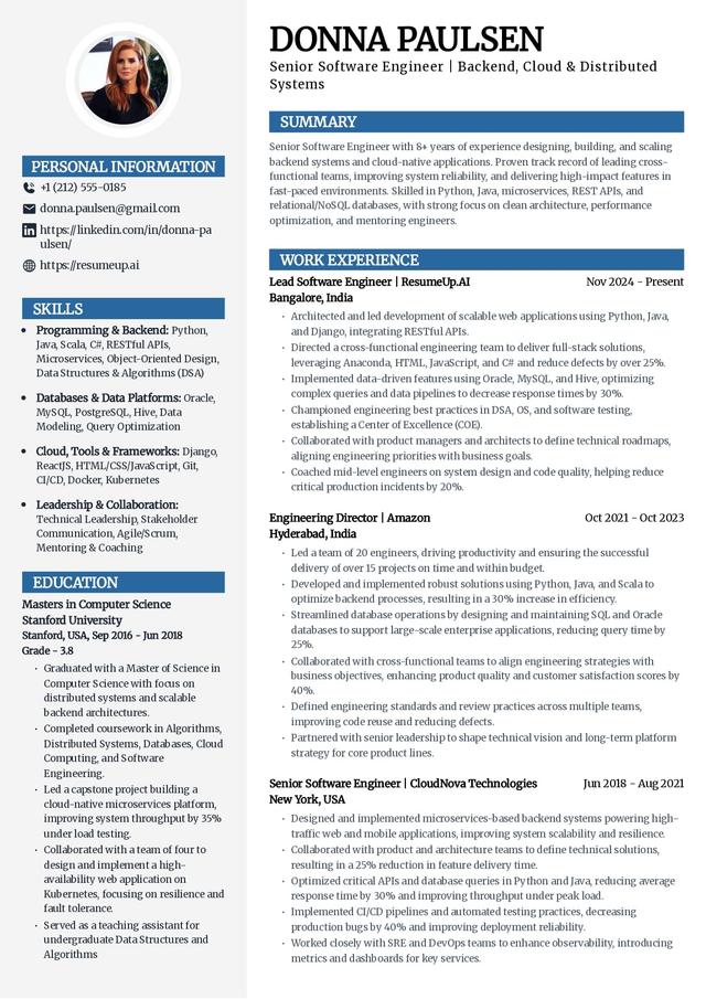 Mosaic creative resume template with a paneled layout for portfolio-driven roles