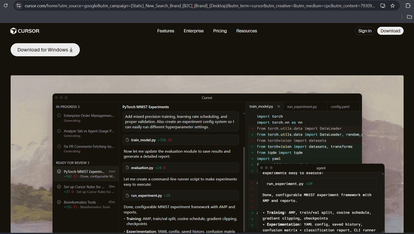 Cursor - AI-powered code editor